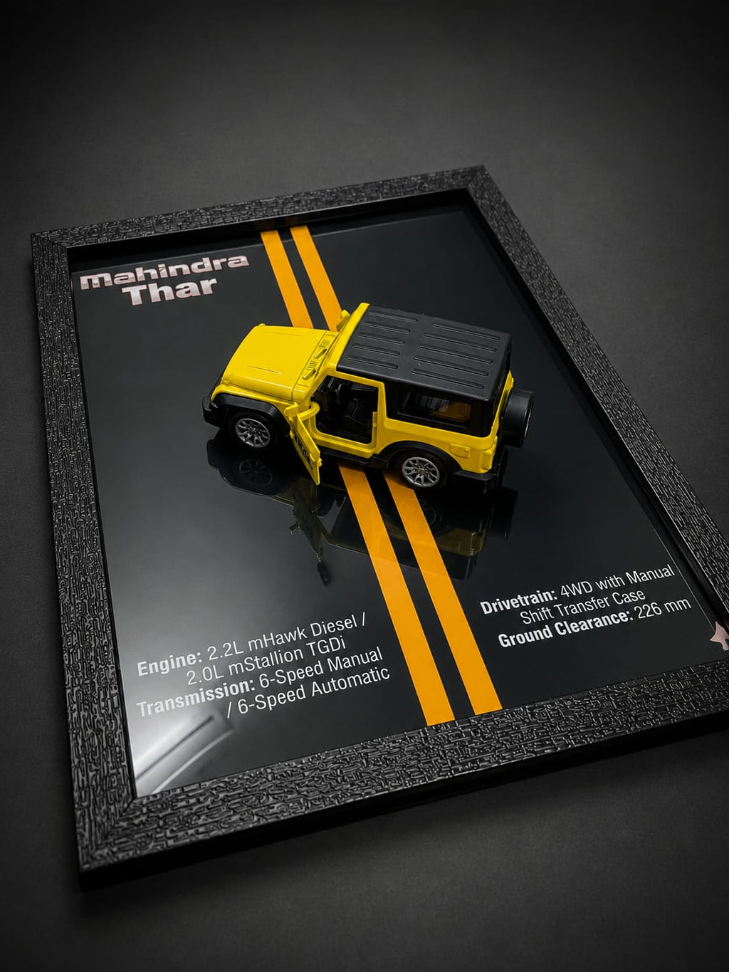 Mahindra Thar 3D Car Frame