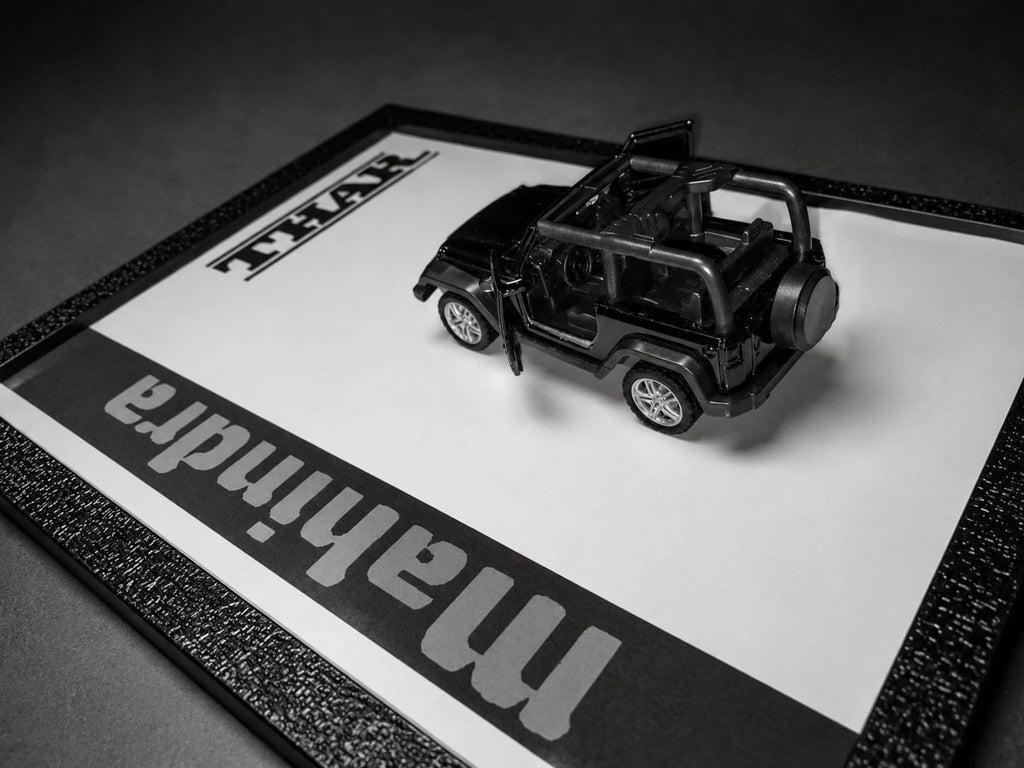 Mahindra Thar 3D Car Frame