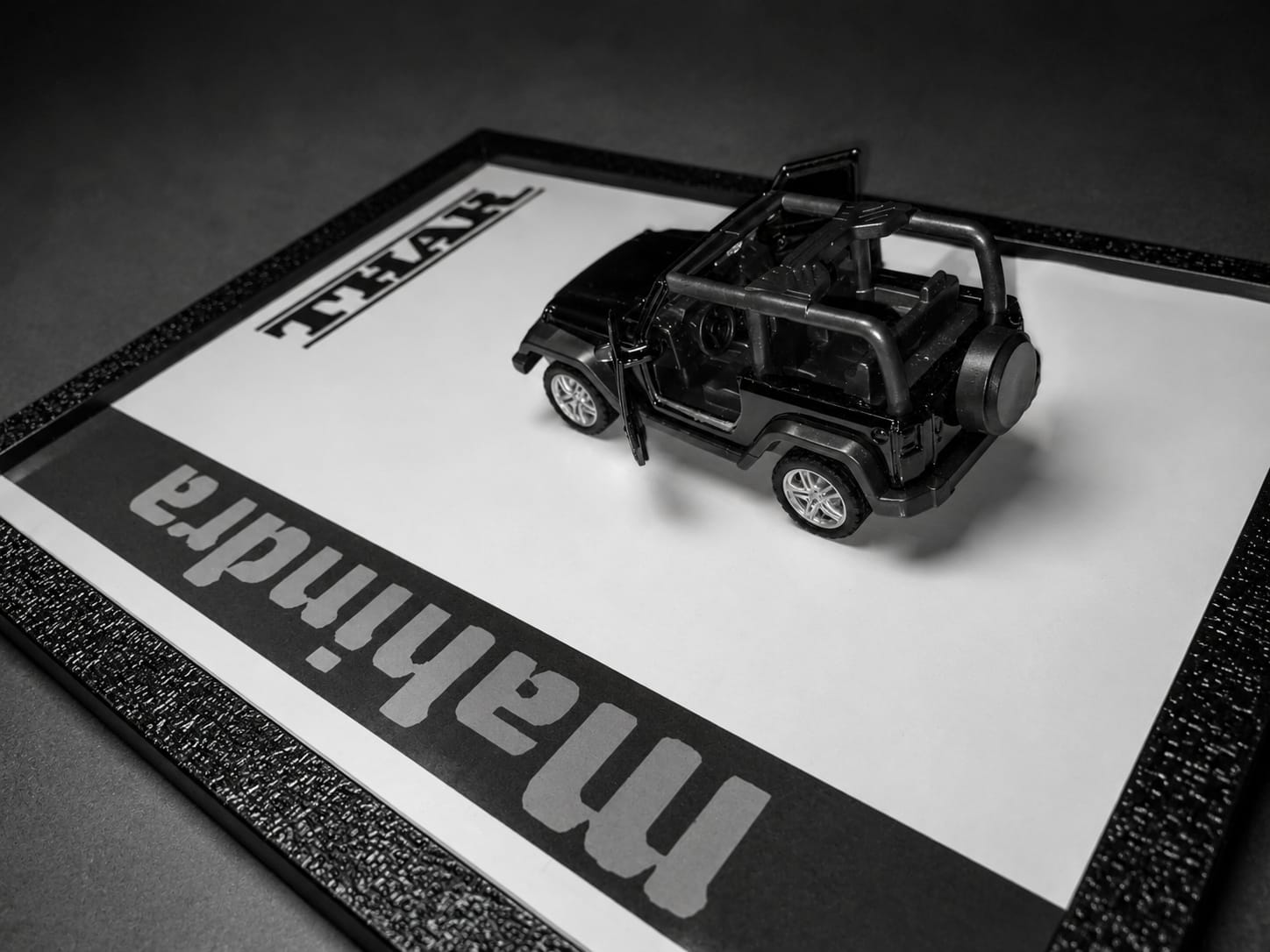Mahindra Thar 3D Car Frame