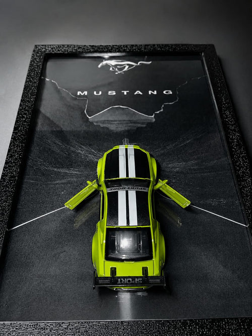 Ford Mustang 3D Car Frame