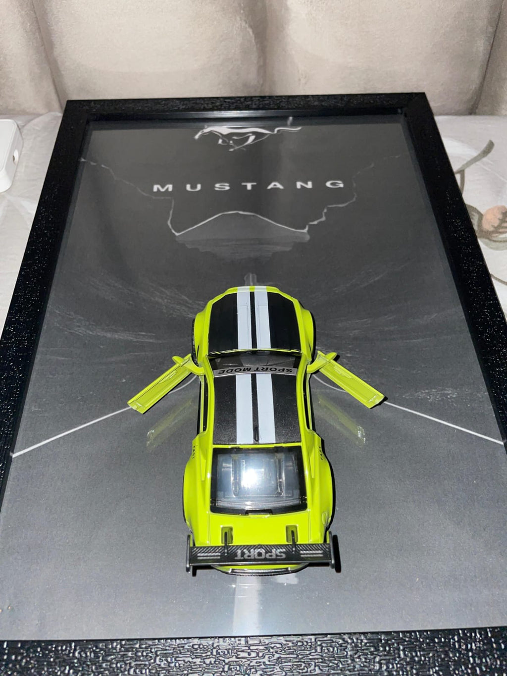 Ford Mustang 3D Car Frame