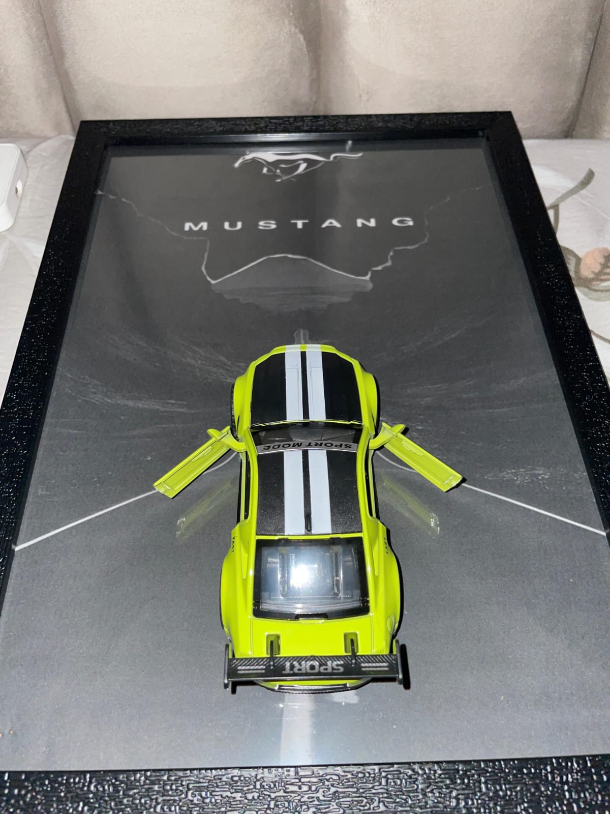 Ford Mustang 3D Car Frame