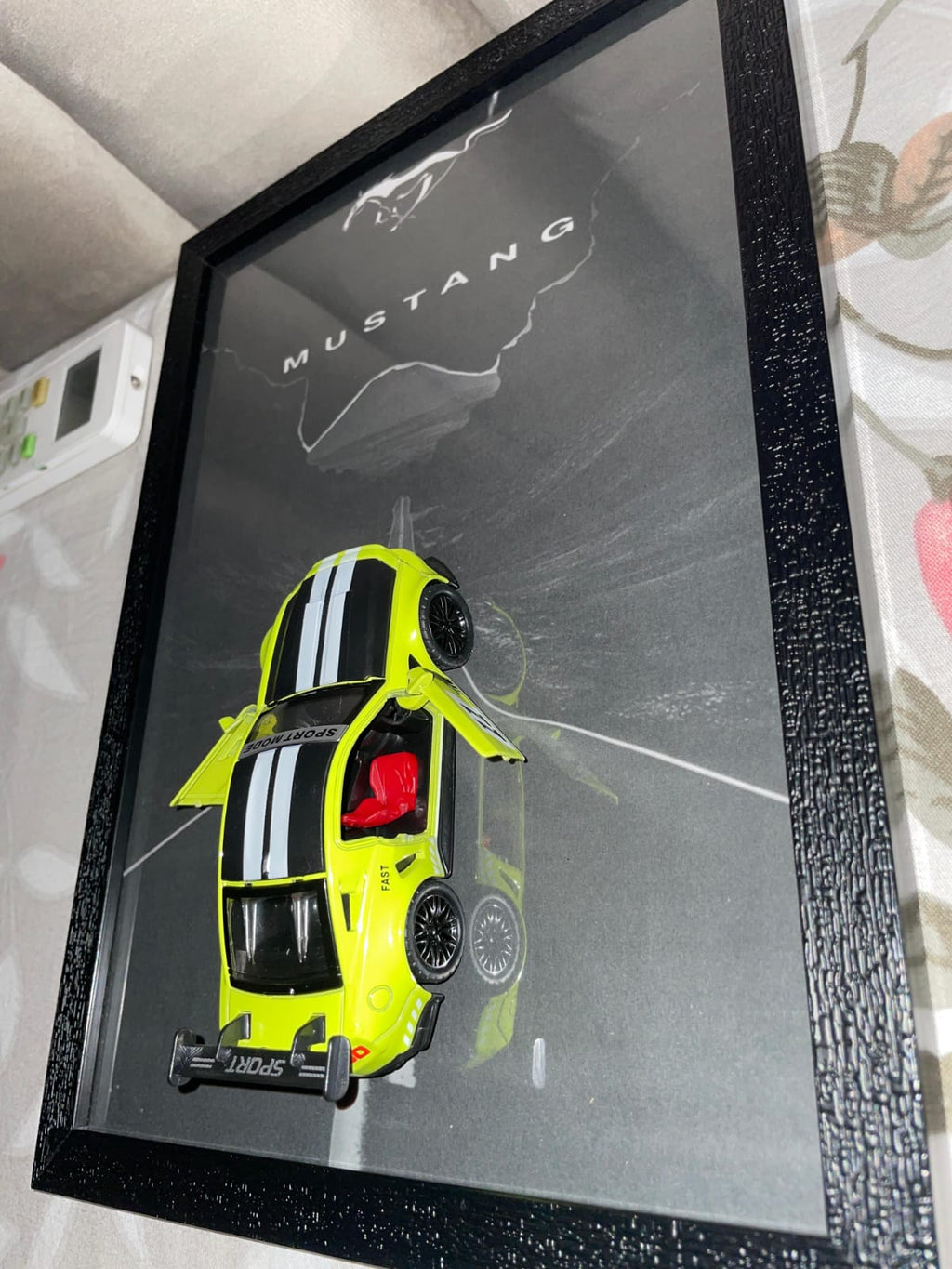 Ford Mustang 3D Car Frame