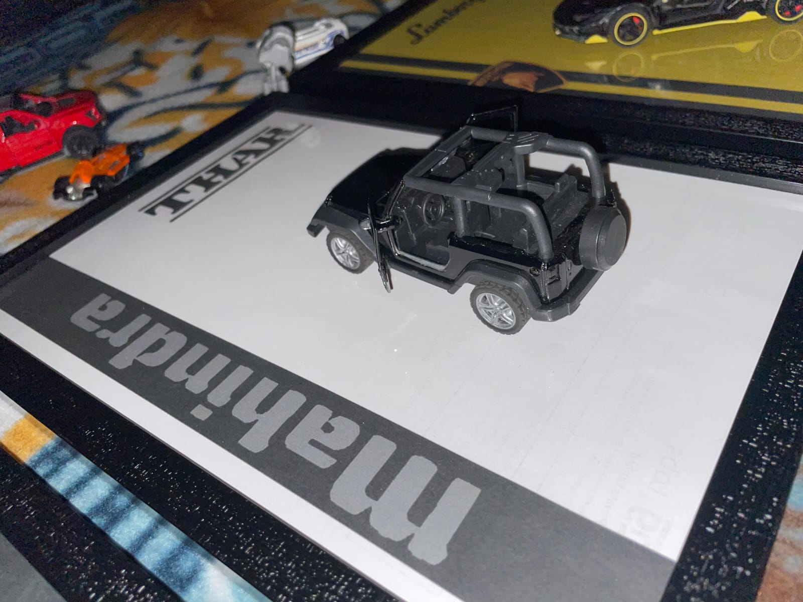 Mahindra Thar 3D Car Frame