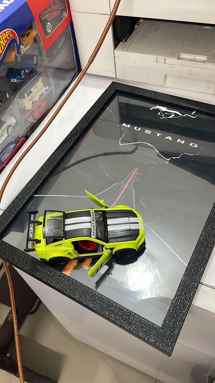 Ford Mustang 3D Car Frame