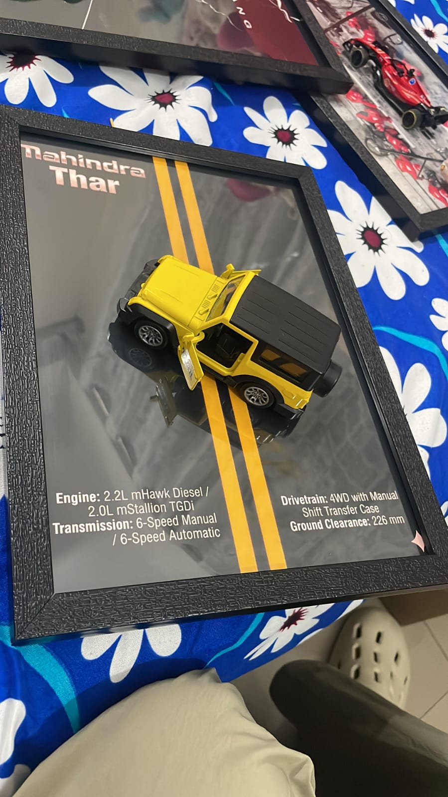 Mahindra Thar 3D Car Frame