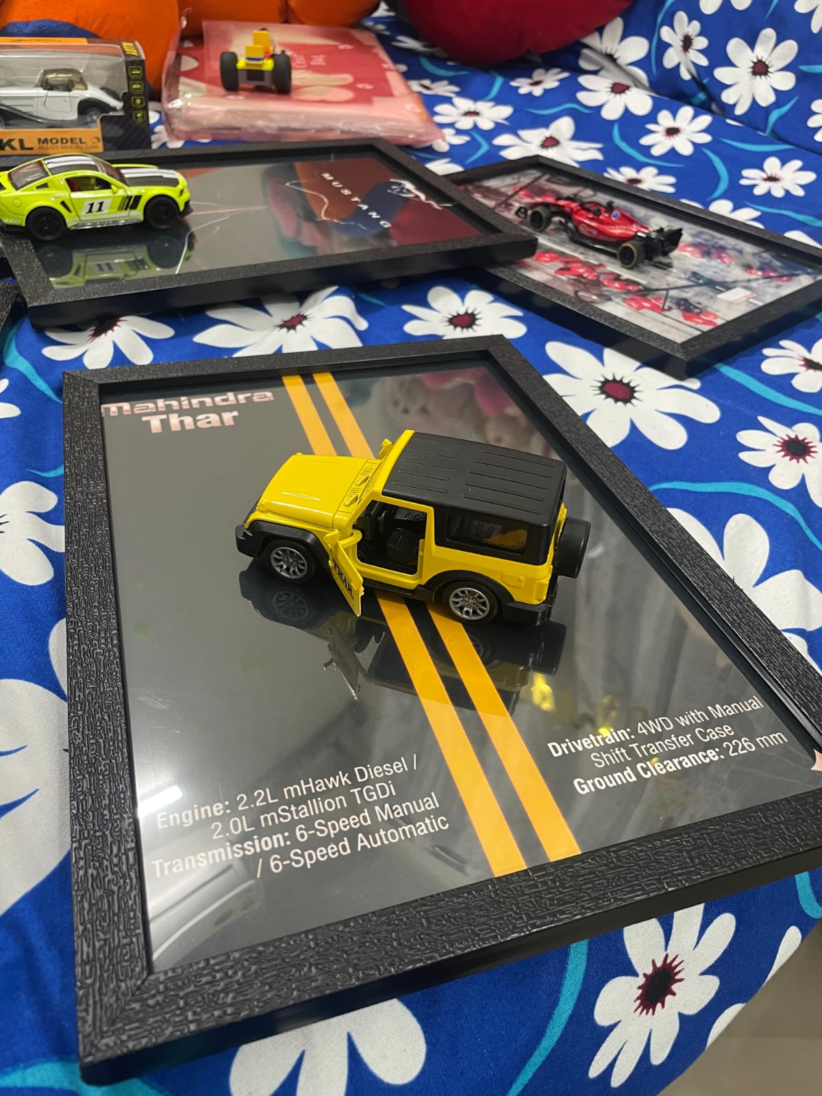Mahindra Thar 3D Car Frame
