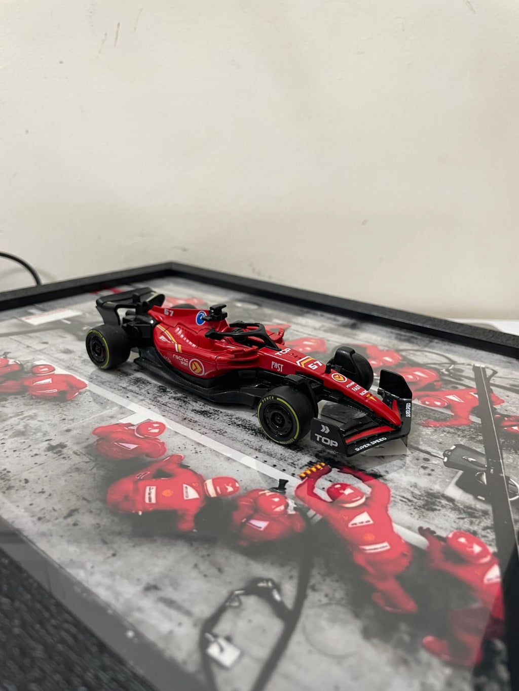 F1 Racing Car 3D Frame